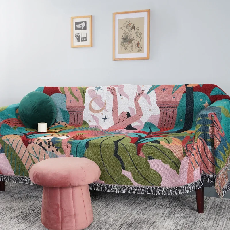 Home Textiles Trends - Textile City Forest Dancer Throw Blanket