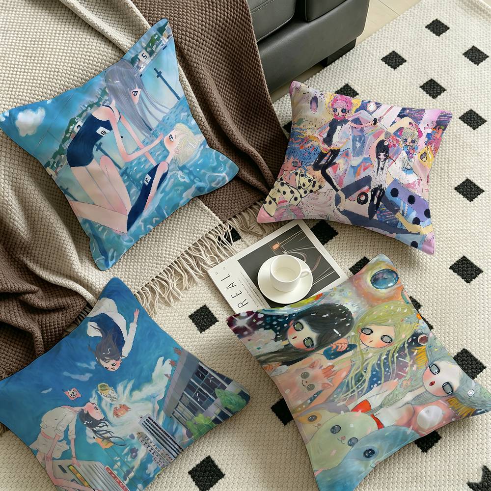 Aya Home Textiles - Aya Takano paintings Personalized Pillow Cover