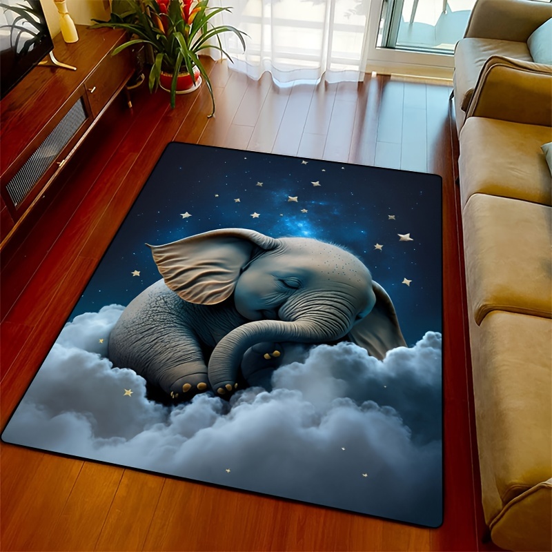 Home Textiles Designer - Dreamy Elephant Rug for Nursery |