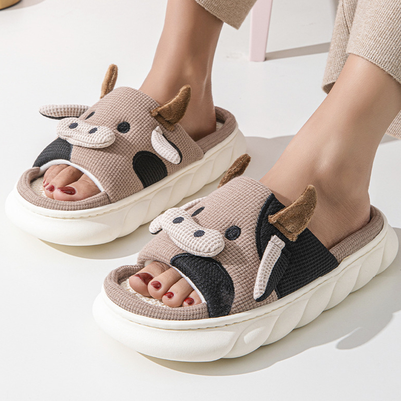 Textiles For Home - House Slipper Men Women Summer Cute