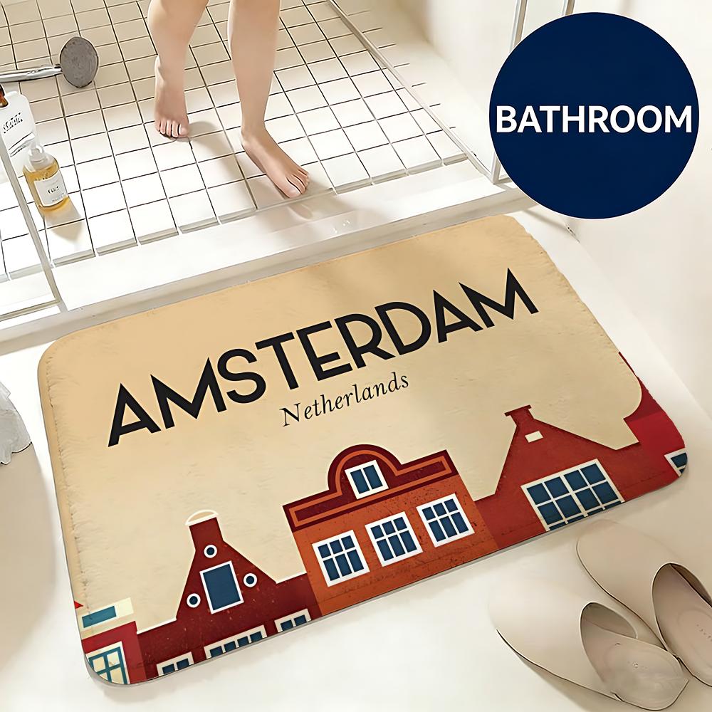 Soft Flannel Floor Mat Place A - огляд і ціна Home Textiles Netherlands