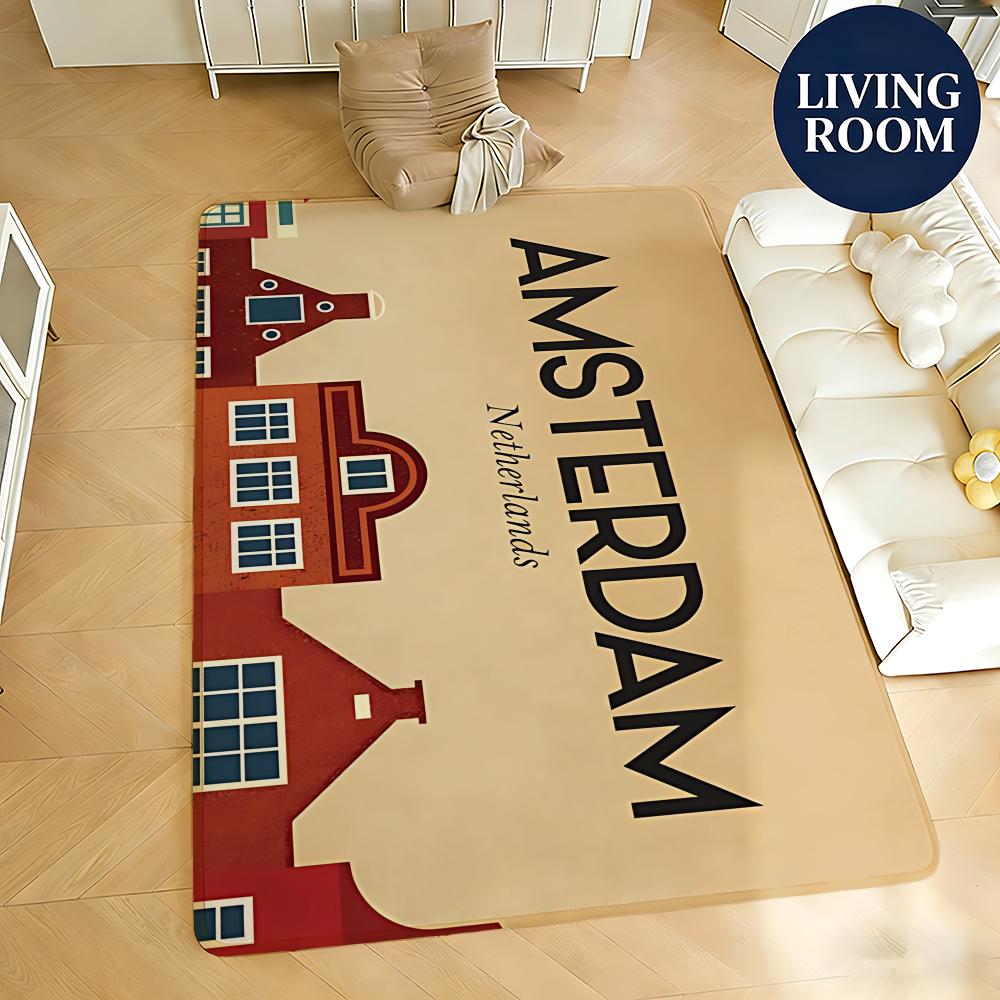 Soft Flannel Floor Mat Place A - огляд і ціна Home Textiles Netherlands