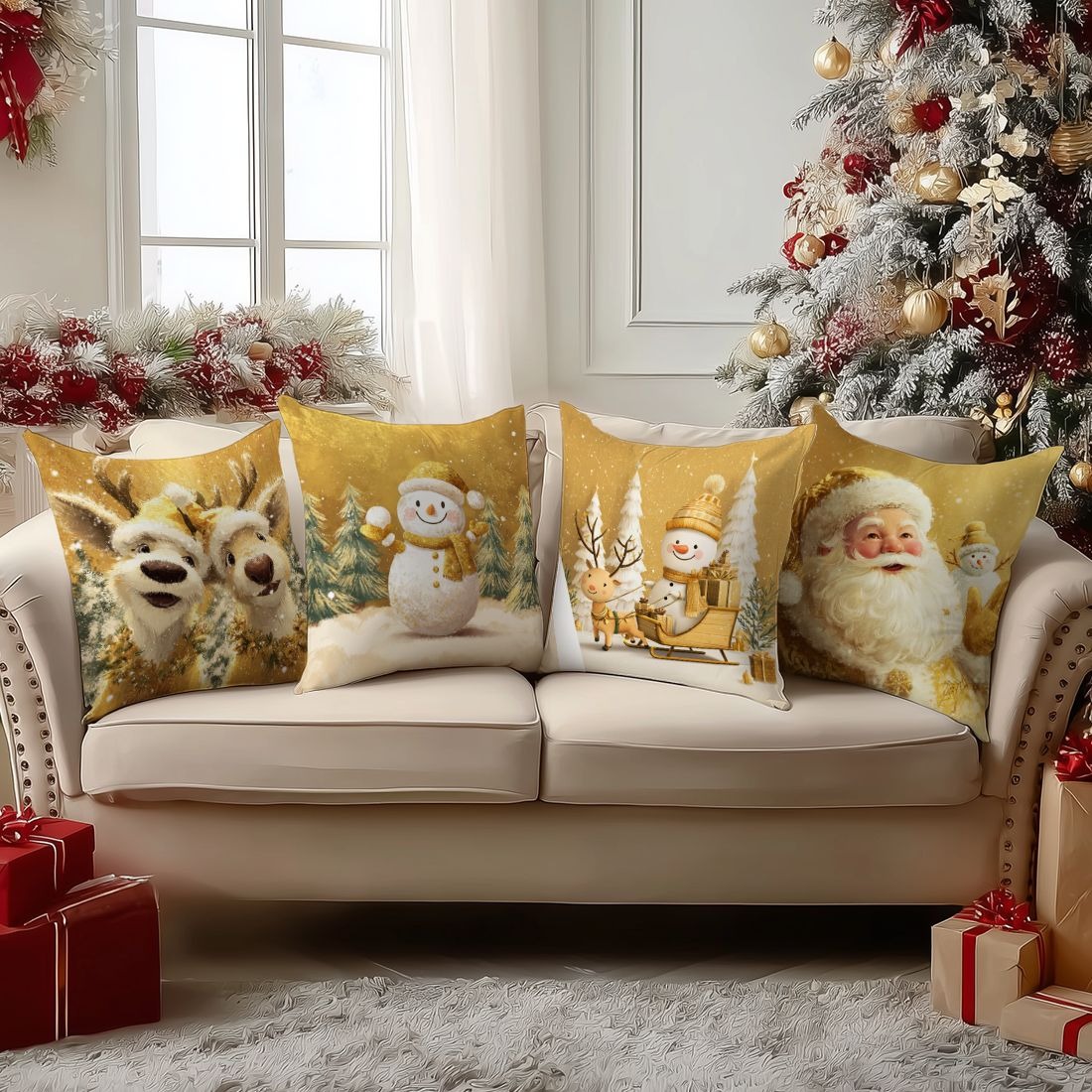 Festive Christmas Pillowcases: - огляд і ціна Home Textiles News