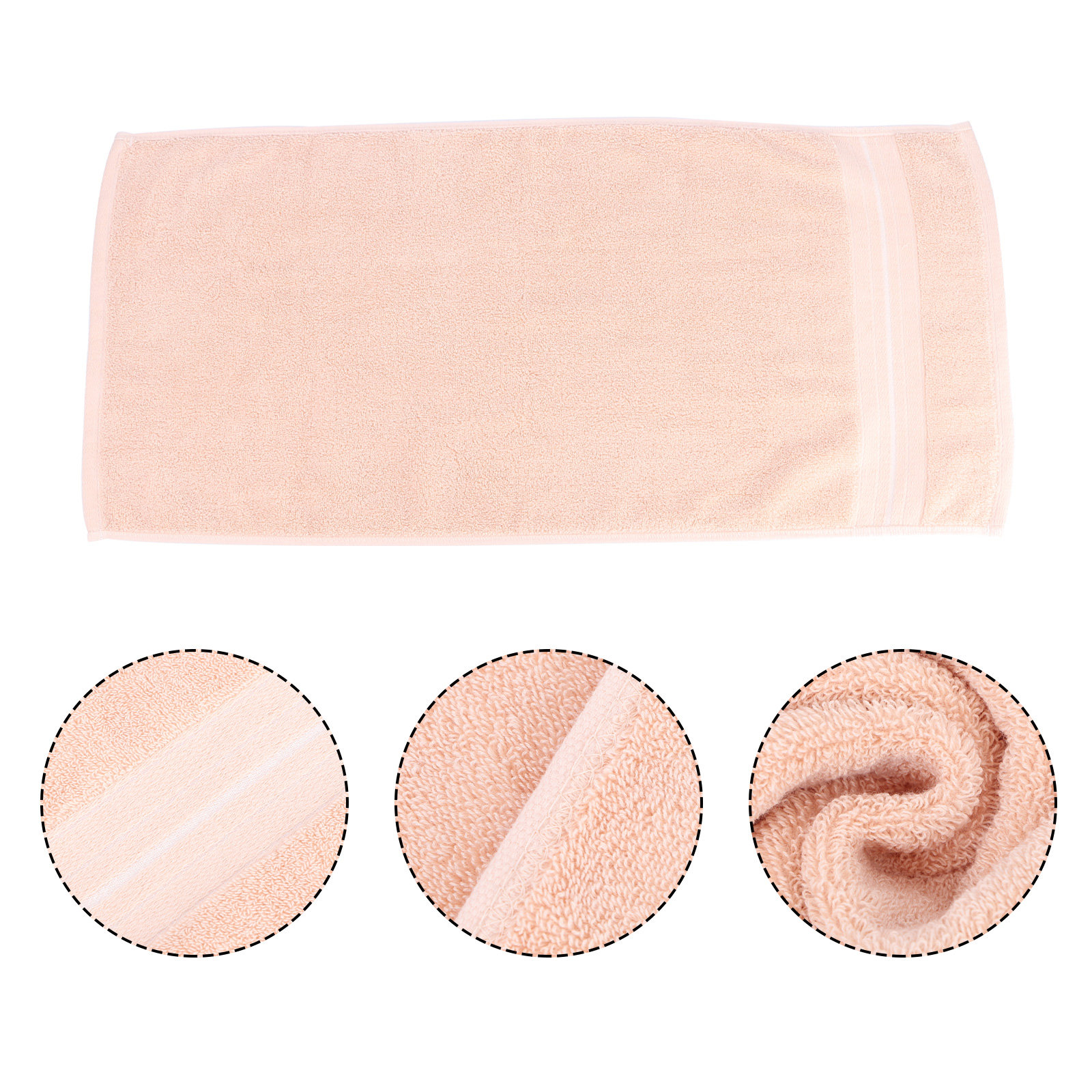 1Pcs Pure Cotton Face Washing  - огляд і ціна Home Textiles In Pakistan