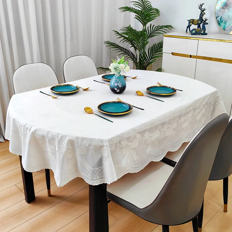 New PVC Oval Waterproof Tablec - огляд і ціна Home Textiles News