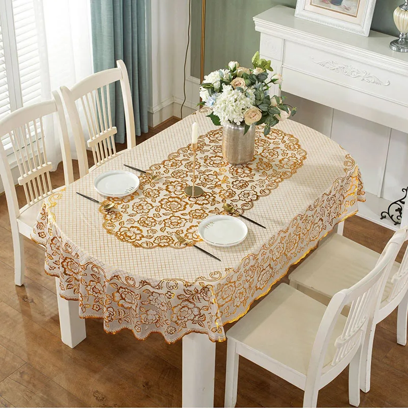 New PVC Oval Waterproof Tablec - огляд і ціна Home Textiles News