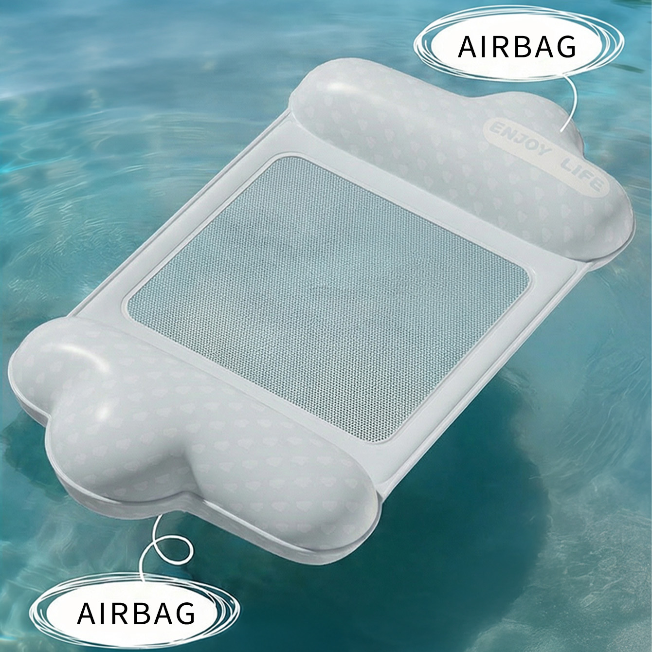 1PC Inflatable Pool Float Loun - огляд і ціна Fitted Sheet Deep
