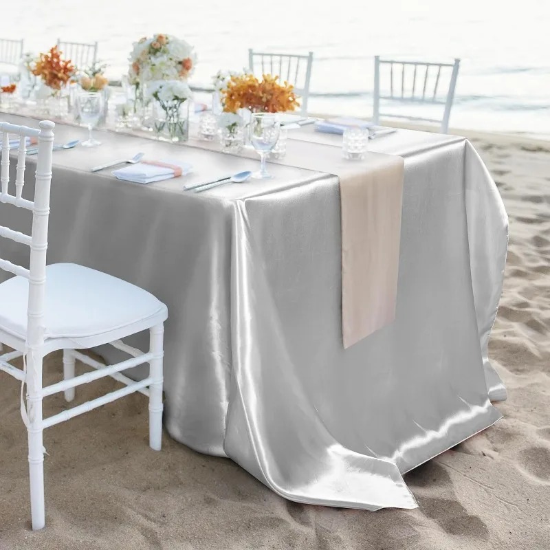 Satin Tablecloth Smooth Silky  - огляд і ціна Home Textiles News