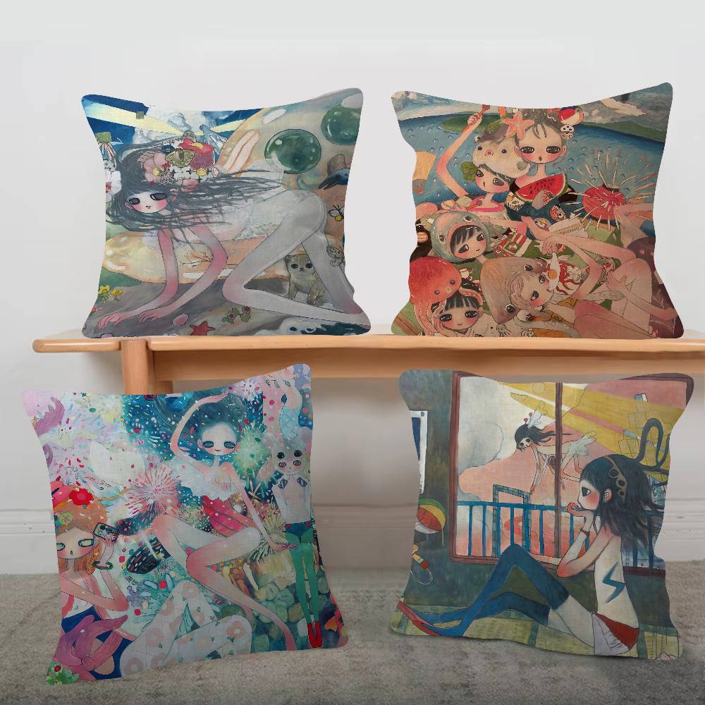Artist Aya Takano Pillow Case  - огляд і ціна Aya Home Textiles