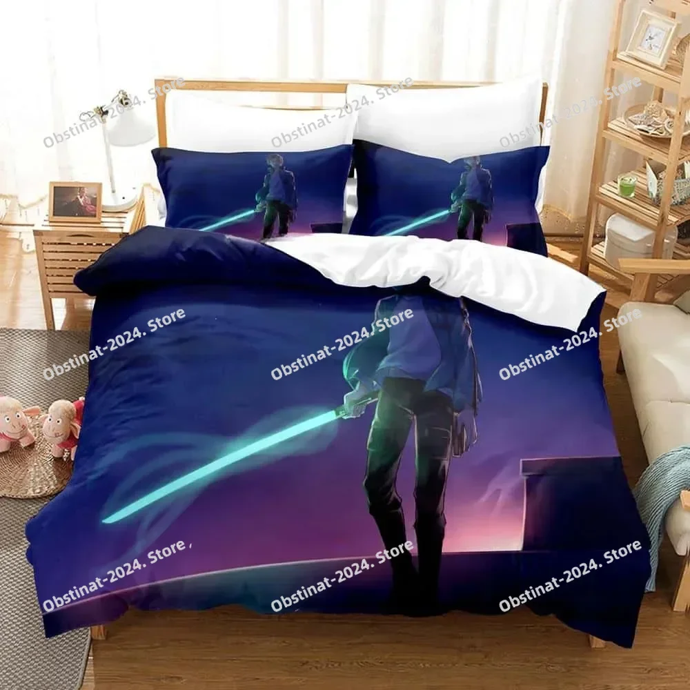 3D Anime World Trigger Bedding - огляд і ціна Home Textiles Super Soft