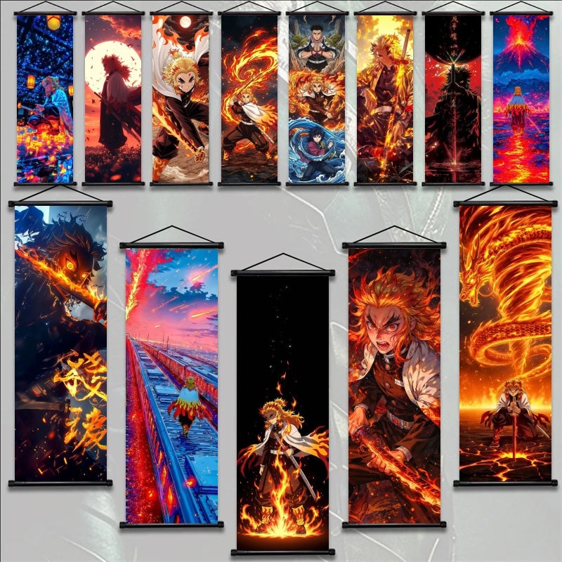 Demon Slayer Kyojuro Rengoku H - огляд і ціна Textiles For Home