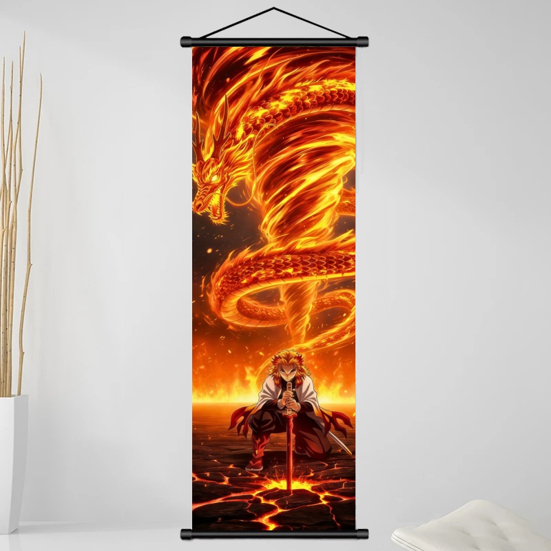 Demon Slayer Kyojuro Rengoku H - огляд і ціна Textiles For Home