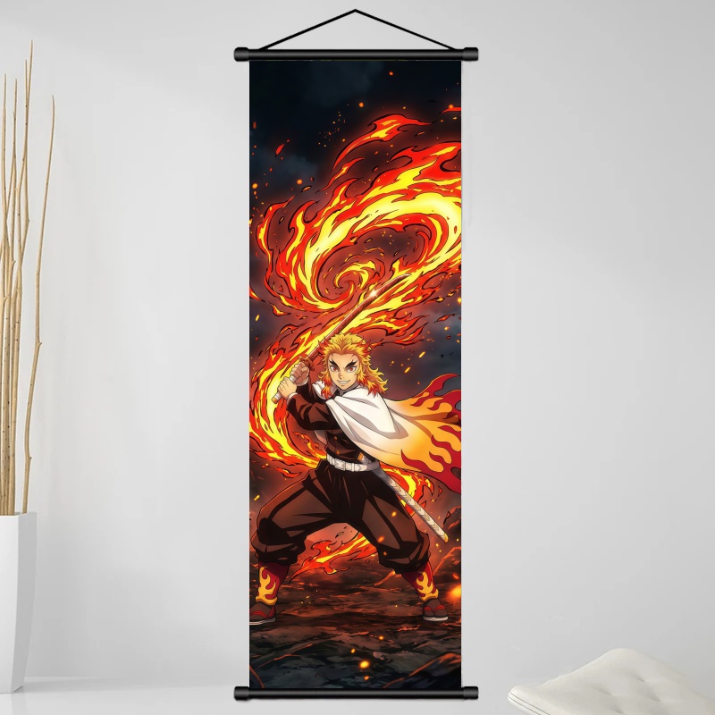 Demon Slayer Kyojuro Rengoku H - огляд і ціна Textiles For Home