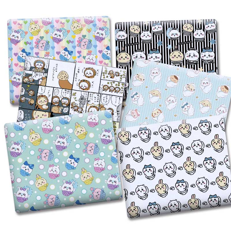 Cartoon fabric 140x50CM cotton - огляд і ціна Home Textiles China