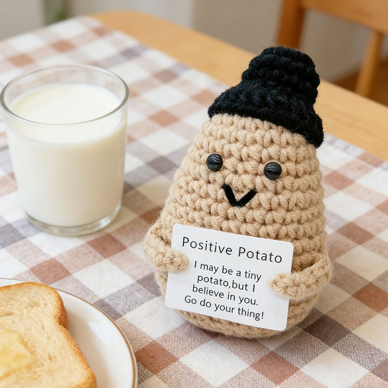 Cute Positive Potato Crochet D - огляд і ціна Home And Textiles Today