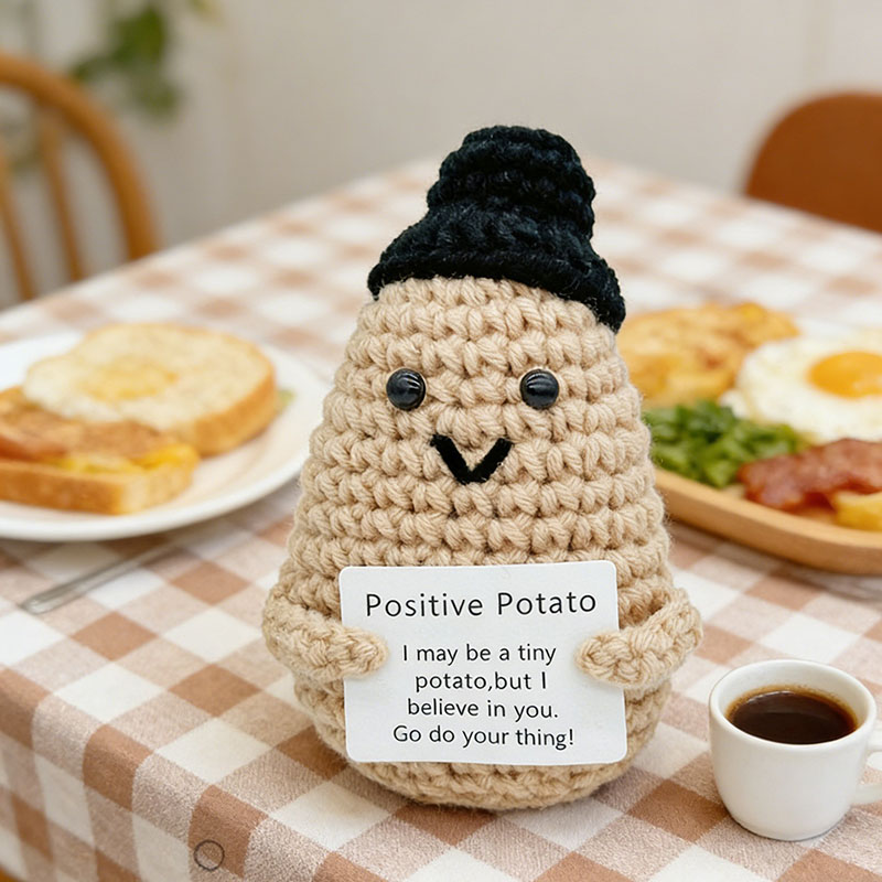 Cute Positive Potato Crochet D - огляд і ціна Home And Textiles Today