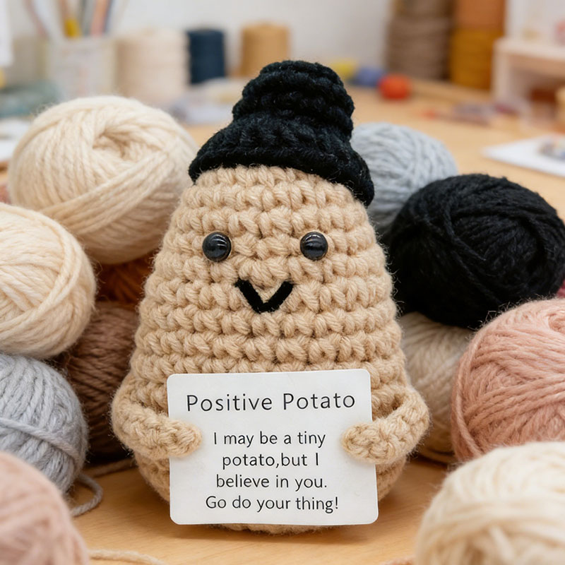 Cute Positive Potato Crochet D - огляд і ціна Home And Textiles Today